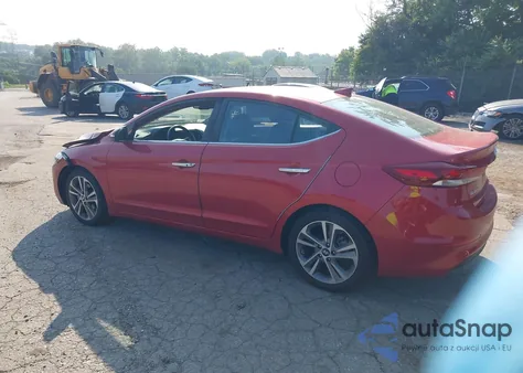 2017 Hyundai Elantra Se/Value/Limited z USA, uszkodzony, nr VIN 5NPD84LF4HH148720